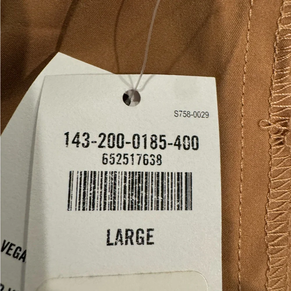 Abercrombie & Fitch Camel Leather Skort - Picture 3 of 8